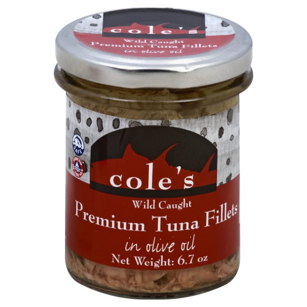 Colewillaidan Coles Tuna Fillets, 6.7 oz