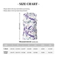 thumbnail image 4 of Xecao Lavender Flowers print basketball shirt for both men and women, a unisex basketball jersey perfect for theme parties-Large, 4 of 6