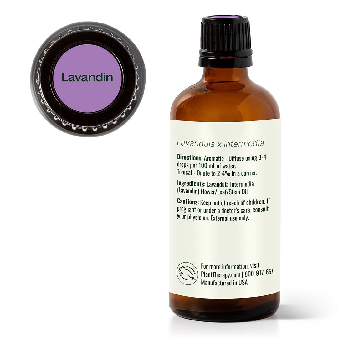 Plant Therapy Lavandin Essential Oil 100 mL (3.3 oz) 100% Pure, Undiluted, Natural Aromatherapy