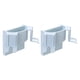 thumbnail image 2 of Kearding Soporte de plástico para cepillos de para colgar en la pared, estante de almacenamiento de de dientes, máquina de afeitar, Azul 2piezas Kearding CBP148893, 2 of 6