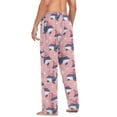 thumbnail image 6 of Whales and Snow Men's Pajama Pants with Pocket Lounge Pants Pajama Sleep Pant Pj Comfortable, 6 of 7