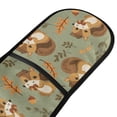 thumbnail image 2 of Dailycode Double Sided Oven Mitt with Loop Heat Resistant Kitchen Long Potholders 7" x 35" Smiling Squirrel with Acorns, 2 of 6