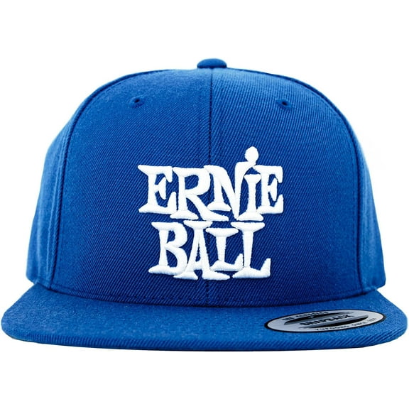 Ernie Ball Blue Cap with White Ernie Ball Logo