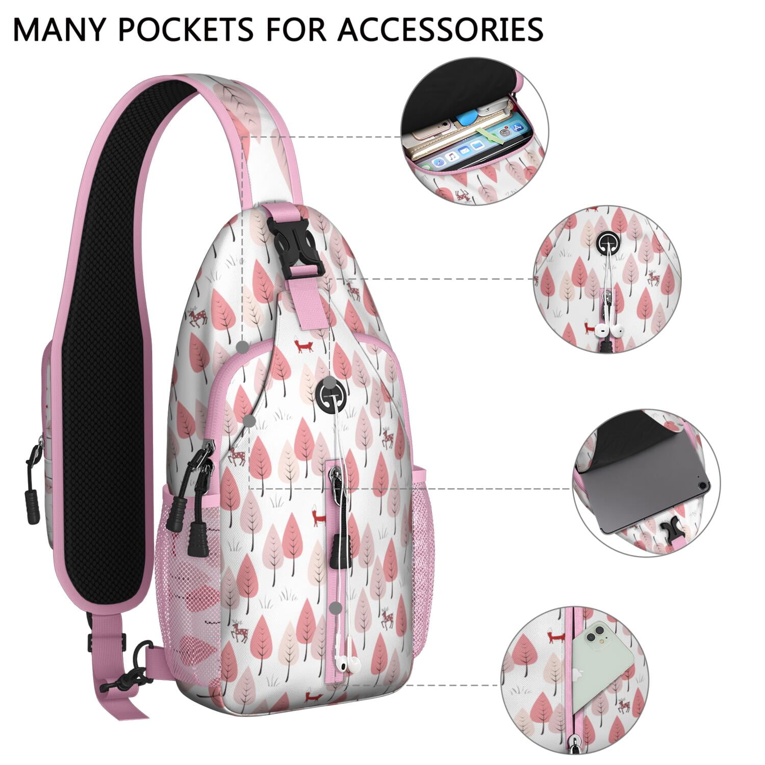 Design Sky Night Print Multipurpose Shoulder Backpack for Women Men – Outdoor-ready, Sturdy plastic buckle, Quick-access pockets – Artistic Pattern Design for Travel, Hiking, Outdoor