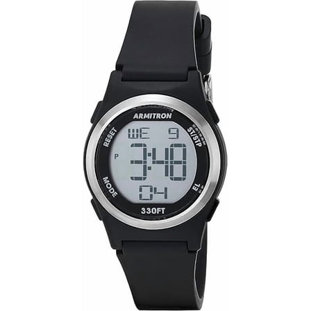 Armitron Sport Black Resin Ladies Watch