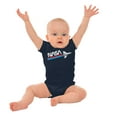 thumbnail image 3 of NASA Worm Logo American Space Shuttle Romper Boys or Girls Infant Baby Brisco Brands 12M, 3 of 6