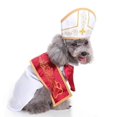 thumbnail image 2 of Halloween Funny Pet Costume Godfather Cosplay Clothes for Puppy Dog Size, 2 of 4