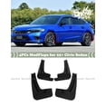thumbnail image 2 of FITS 2022+ HONDA CIVIC SEDAN DIRECT FIT BLACK 4PCS MUD FLAP SPLASH GUARD SET, 2 of 4