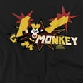 thumbnail image 2 of Dexterss Laboratory T-Shirt Monkey Unisex Graphic Tee For Men & Women, 2 of 7