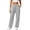 Gray(Great Pants), variant on ZHYou No Boundarie Womens Cuffed Sweatpants Full Elastic Drawstring Waist Loose Soft Casual Jogger Pants with Pockets,Pink,Size L