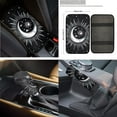 thumbnail image 6 of XYZCANDO Sun Moon Fender Cover Car Coasters Car Cushion Cover Armrest Cover Steering Wheel Cover Lipstick Cover Trash Can Armrest Cover Seat Belt Cover Keychain Interior Decor, 6 of 7