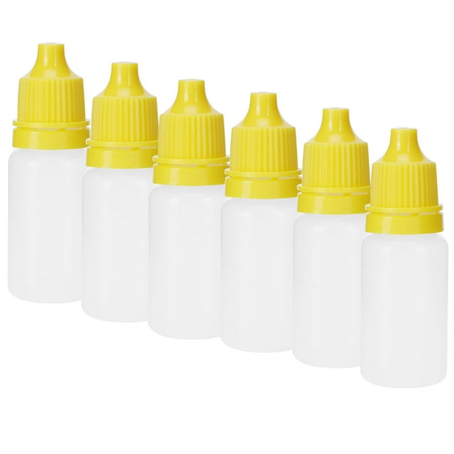 Botella de gotas para los ojos, 50 unidades, 5 ml, cuentagotas vacío, recipiente para gotas para los ojos, botella con cuentagotas para líquido, rendimiento inigualable