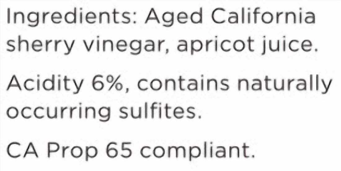 O California Aged Sherry Wine Vinegar, 10.1 fl oz (300 ml)