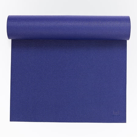 Natural Fitness Eco-Smart Yoga Mat- Extra Long (24" x 80")- Midnight Blue