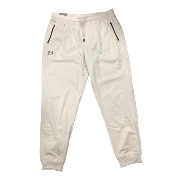 Under Armour Men's Sportstyle Encased Elastic Waist Tricot Loose Jogger (Khaki, XL)
