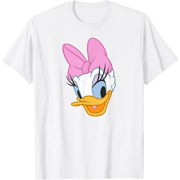 Daisy Duck Face DTG Print Unisex T-Shirt