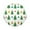 Christmas Trees and Colorful Balls, variant on 15.4" Round Placemat Set of 1 Polyester Fabric Place Mats Non-Slip Dining Kitchen Table Mats for Kitchen Party Decor Christmas Tree Made Of Candy