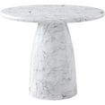 thumbnail image 1 of Afuera Living Contemporary White 36" Indoor/Outdoor Concrete Dining Table, 1 of 7