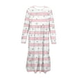 thumbnail image 5 of Babcutegg Kid Girls Dresses A Line Casual Fashion Lightweight Graphic Pattern Comfortable Fall and Spring Dresses for Girls Pink Size 14-15, 5 of 6