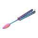 thumbnail image 4 of Utensilio para exteriores,Cuchara plegable Cuchara de mariposa Cuchara de camping,Cuchara de entrenamiento de mariposa Utensilios de acero inoxidable,Cuchara de entrenamiento plegable Juego de, 4 of 8