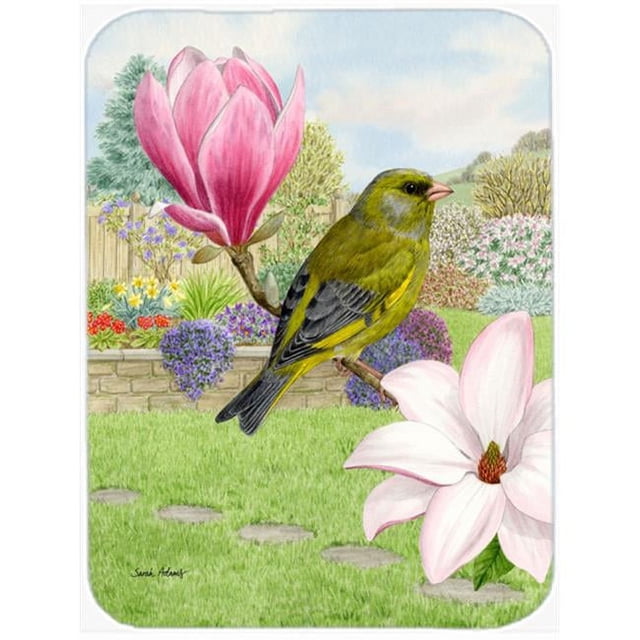 Carolines Treasures ASA2145LCB European Greenfinch Glass Cutting Board, Large
