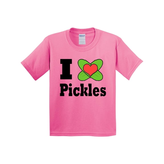 Inktastic I Heart Pickles Youth T-Shirt