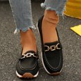 thumbnail image 6 of Women Casual Comfortable Loafers Slip-On Round Toe Soft Bottom, 6 of 10