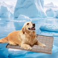 thumbnail image 2 of Pet Mat for Dogs and Cats Breathable Washable Portable Summer Ice Pad Indoor Comfort Mat, 2 of 4