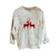 thumbnail image 1 of Navidad moda mujer Casual cuello redondo manga larga pulóver blusa Tie-dye sudadera de moda Pompotops  gfhjh9774, 1 of 3