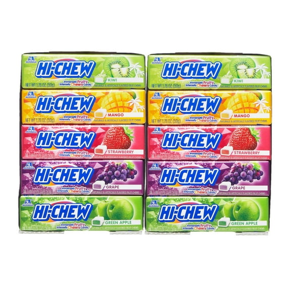 2 Pack | Hi-Chew Fruit Chews, Variety, 1.76 oz, 15-count