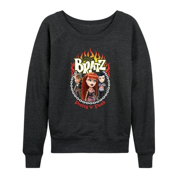Bratz - Pretty in Punk - Women's Lightweight French Terry Long Sleeve Shirt