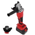 thumbnail image 2 of Polishing Electric Angle Grinder,Angle Grinder Brushless Rechargeable Angle Grinderwith Battery Cutting Angle Grinder Tool Solid Performance, 2 of 8