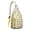Yellow, variant on Bumble Bee Print Sling Bag for Women & Men - Waterproof Crossbody Chest Pack, Lightweight Adjustable Shoulder Bag for Hiking/Travel (Cute Honeycomb Design, Bee Lovers Gift, Durable)
