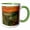 Green/White, variant on 3drose, the Avocado Scream After Munch, 11oz Magic Transforming Mug