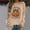 Beige, variant on Halloween Oversized Sweatshirts for Women Long Sleeve Pumpkin Graphic Printed Tops Halloween Witch Crewneck Pullover Shirt