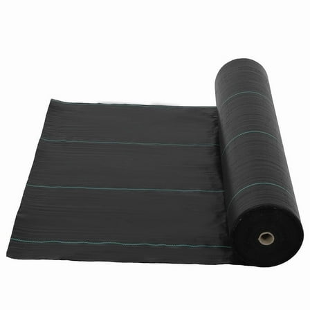Towallmark Weed Barrier Landscape Fabric, 3FT X 300FT 3.24oz Heavy Duty Ground Cover, High Permeability Weed Control Fabric For Flower Beds Driveways Gardens
