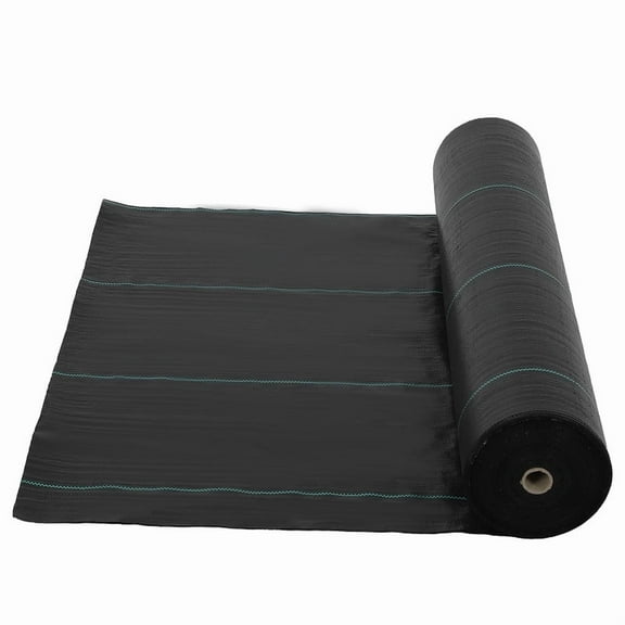 Towallmark Weed Barrier Landscape Fabric, 3FT X 300FT 3.24oz Heavy Duty Ground Cover, High Permeability Weed Control Fabric For Flower Beds Driveways Gardens