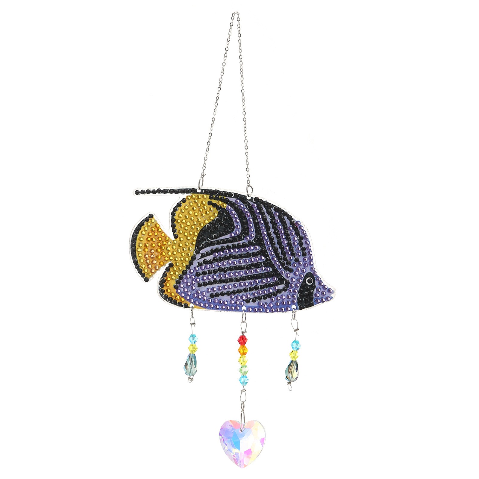 suncatcher double sided gem paint by number hanging ornament for home