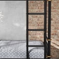 thumbnail image 6 of Jopath Quad Bunk Bed for 4 Kids,L-Shaped Metal Bed Frame with Comfort Rungs for Teens Girls Boys,Can Be Divided into 3 Twin Beds,Black, 6 of 14