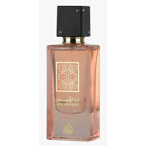 Lattafa Ana Abiyedh Coral Eau De Parfum, Unisex Perfume, 2.0 Ounce