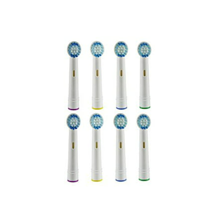 Toothbrush Heads Best for Precision Dual Clean End Rounded Replacament Set of