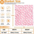 thumbnail image 4 of Halloween Throw Blanket 50x60 Inch Cute Ghost Blankets Soft Lightweight Cozy Plush Blanket Halloween Decor Gifts, 4 of 6