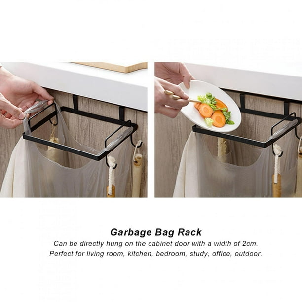 Estante Para Bolsas De Basura, Soporte Para Cubo De Basura, Almacenamiento De Cocina, Soporte Para Accesorios Para Colgar En El Hogar, Soporte Para Colgar En La Puerta, Gancho
