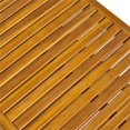 thumbnail image 3 of Afuera Living 8 Piece Outdoor Acacia Wood Sectional Sofa Set in Red, 3 of 17