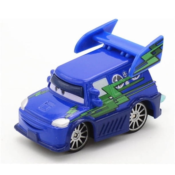 Disney Pixar Cars Lightning McQueen Black storm Jackson Cruz Mater Big Wheel Offroad Coches de aleación de metal Juguete Niños regalos de navidad