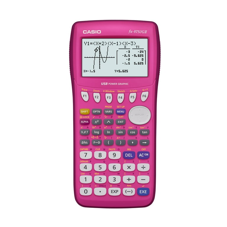 Pink cheap casio calculator