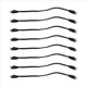 thumbnail image 1 of 48 Piezas 1 Pie Cable de Red Internet Plano Cable Lan de de Alta Velocidad Cat6 Sólido con Conectores Snagless Rj45, 1 of 5