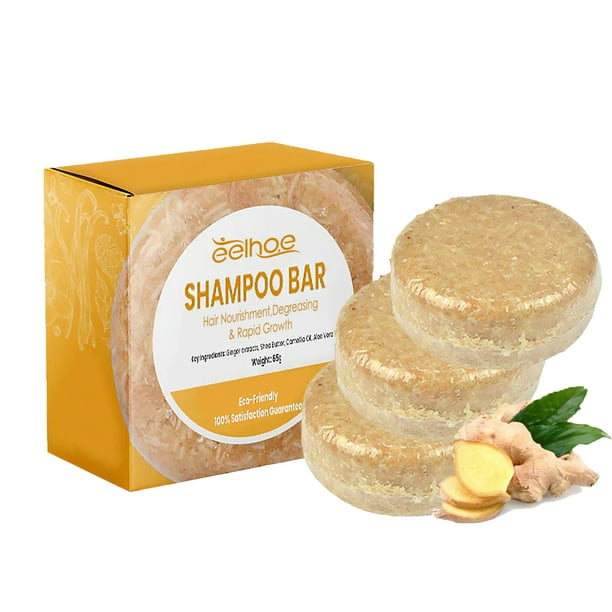 Ginger Hair Regrowth Shampoo Bar Natural Organic Ginger Shampoo Bar