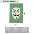 thumbnail image 3 of XMXY Mask Anonymous Garden Flags Double Sided,Farmhouse Holiday Yard Outdoor Sign Decor Flag, 28"x40" inch, 3 of 8