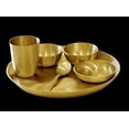 thumbnail image 2 of bronze dinner plate set of 6 pieces for home/ gift item, 2 of 3